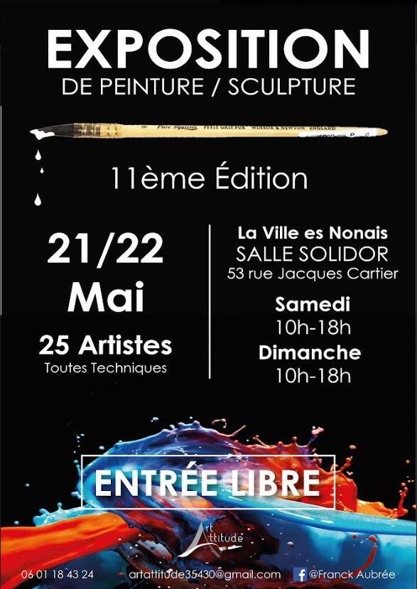 Exposition de peinture 21et22mai2022
