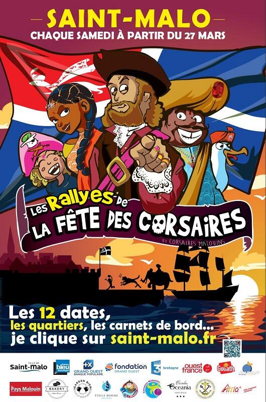 Rallye fêtes corsaires mars2021