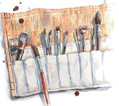 Stage d'Aquarelles - Chateauneuf d'Ille&Vilaine - 4fev2022