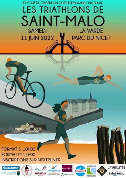 Triathlon Saint-Malo - 11juin2022