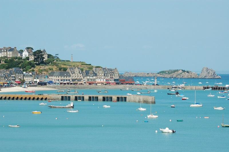 Vue port de la Houle - Cancale