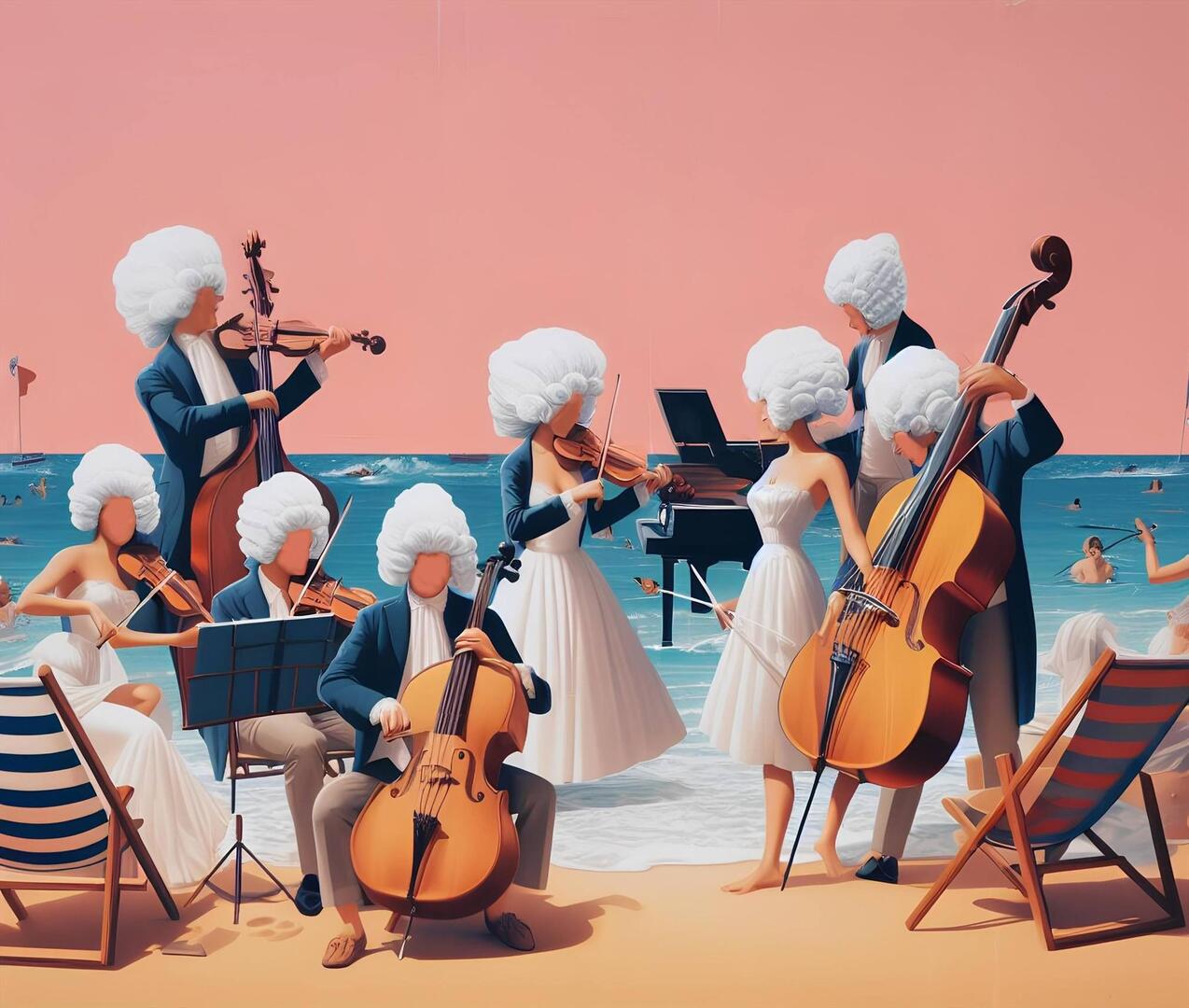 Mozart en tongs