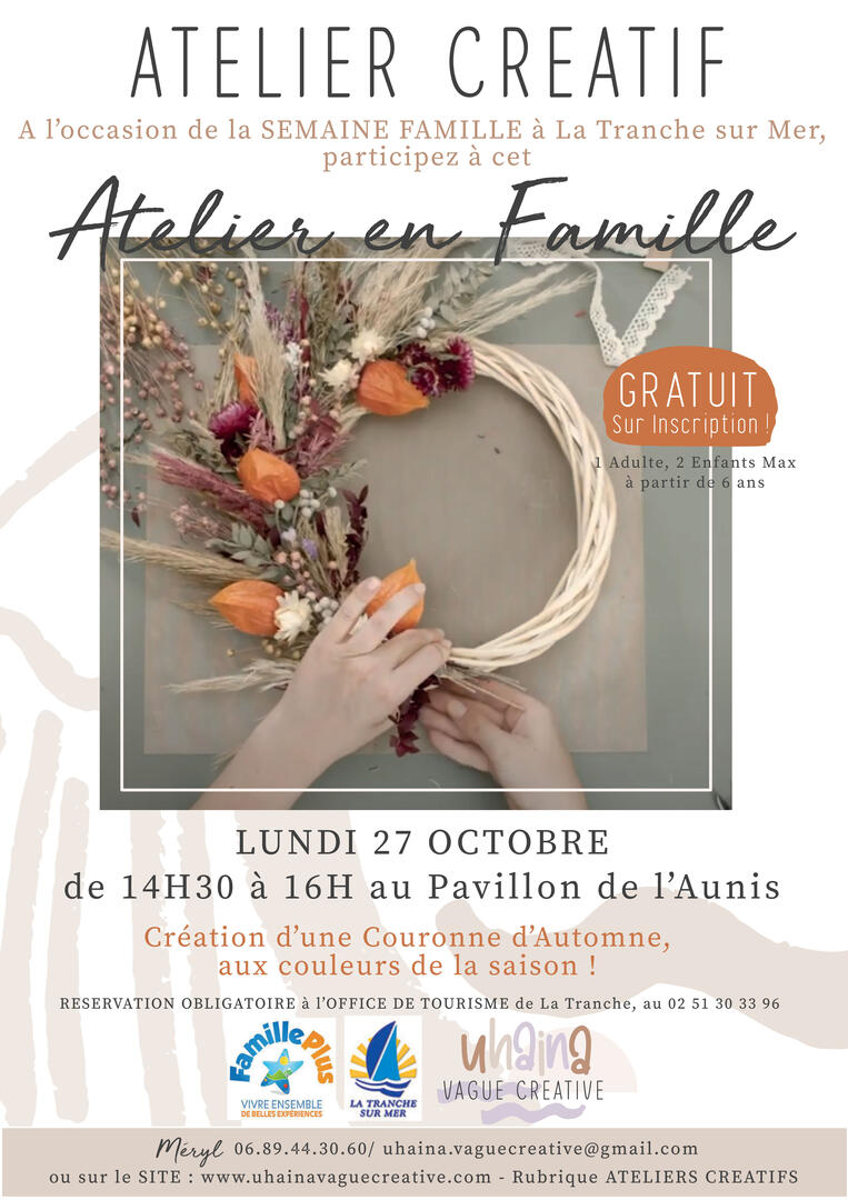 Atelier famille Octobre 25