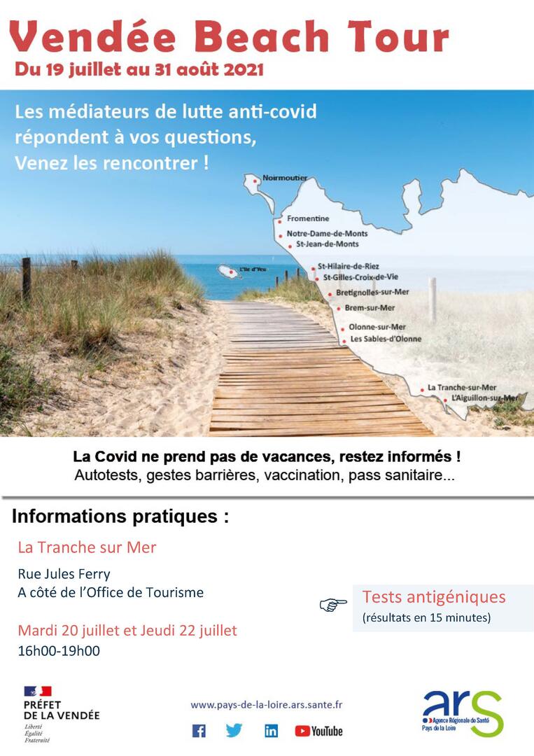 Affiche Vendée Beach Tour