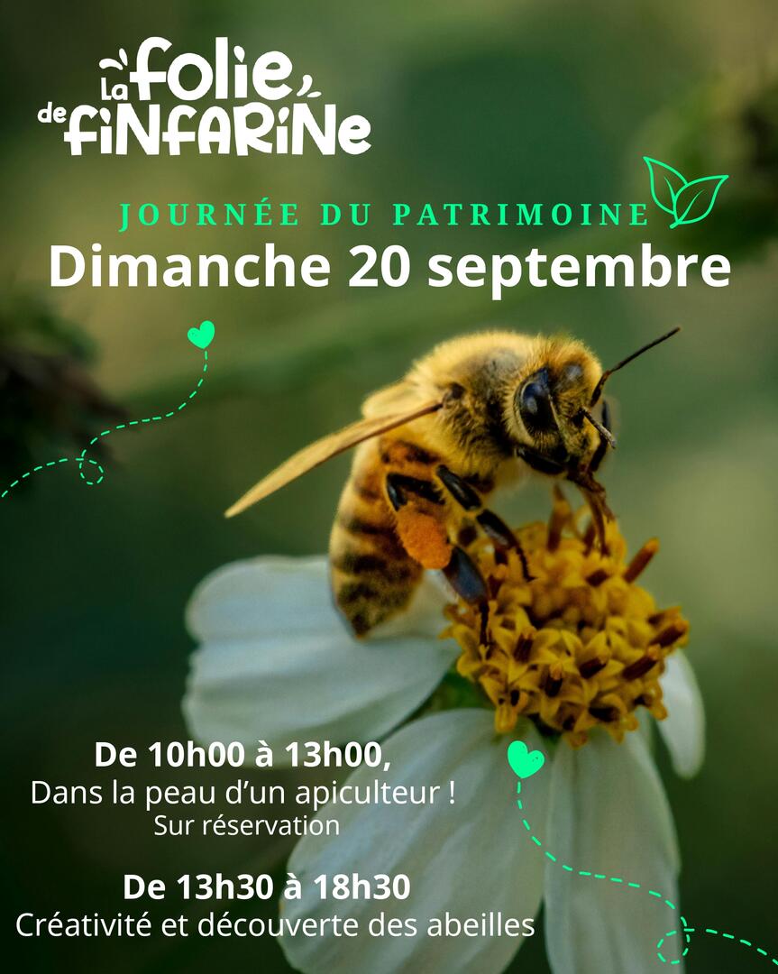 Folie de Finfarine Journées Européennes du Patrimoine 2026