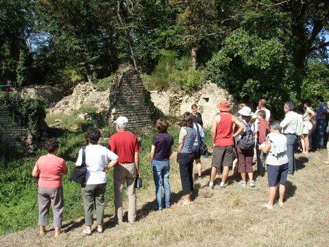 Public au château du Goust