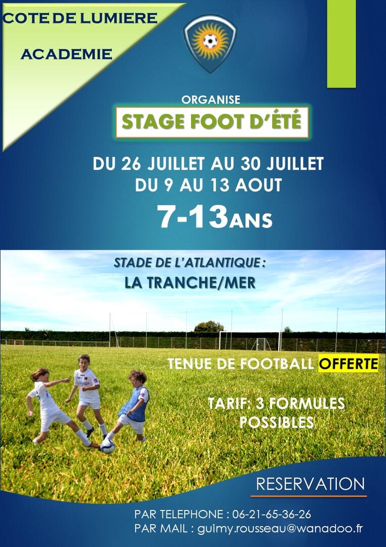 STAGE ETE 2021