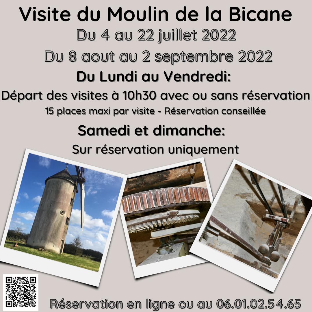 Visites du moulin