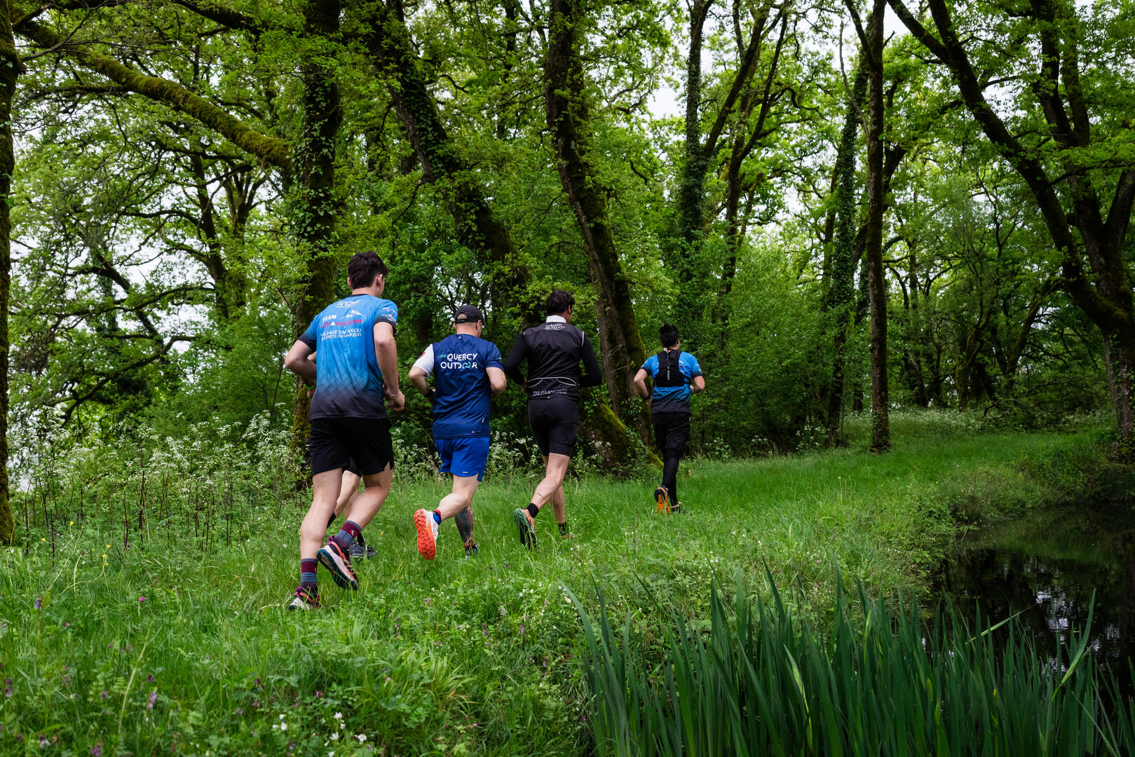 Trail dans Boissièrette - Marminiac