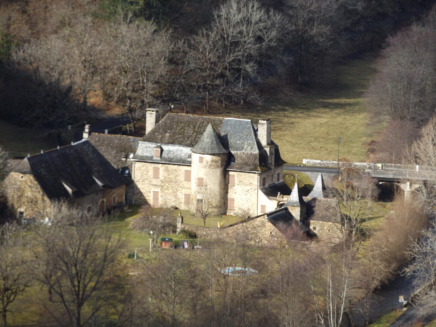 vue saint Bazile de la roche
