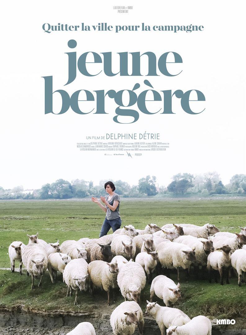 Affiche ''Jeune Bergère'' de Delphine Détrie