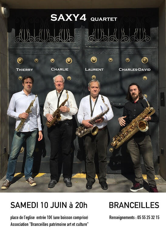 Affiche Saxy4-Branceilles