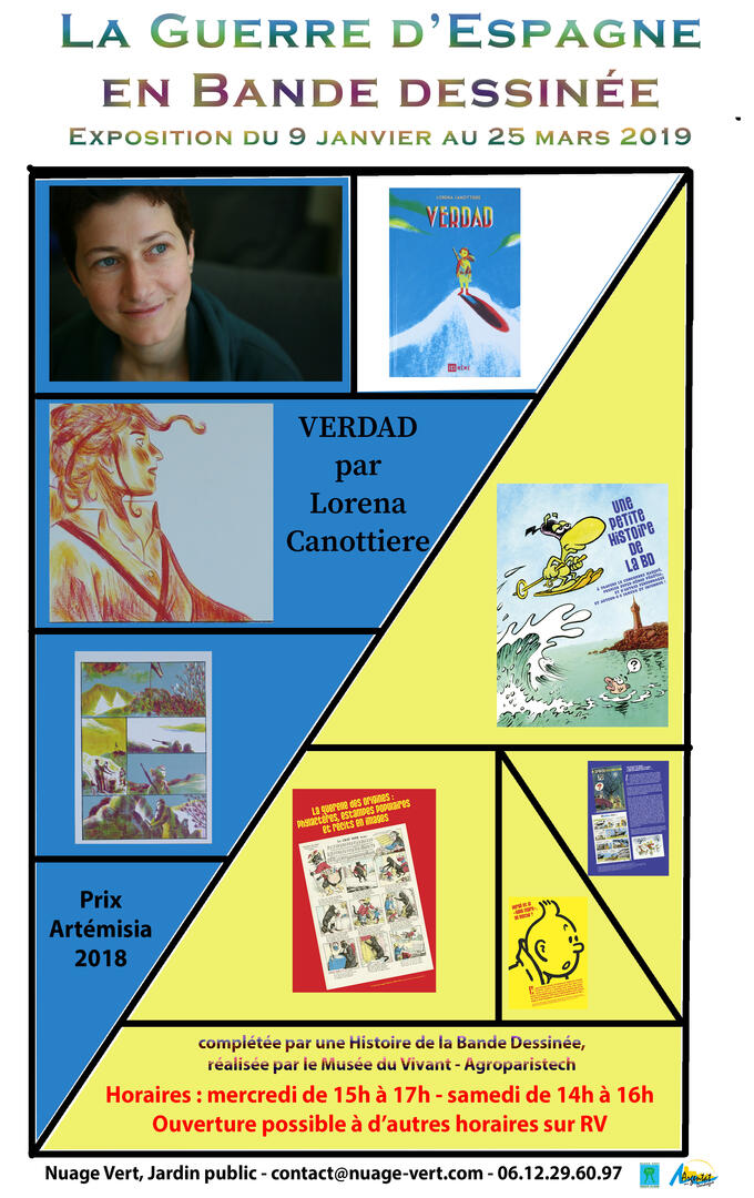 Affiche pour Expo Lorena Canottiere