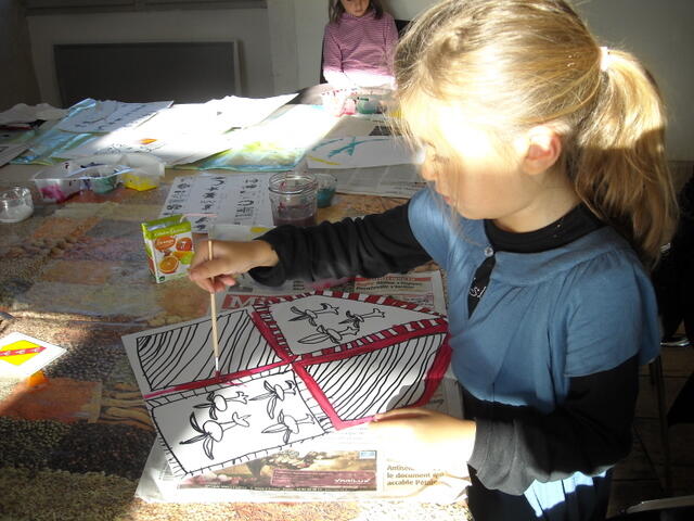 Atelier artistique pour enfants