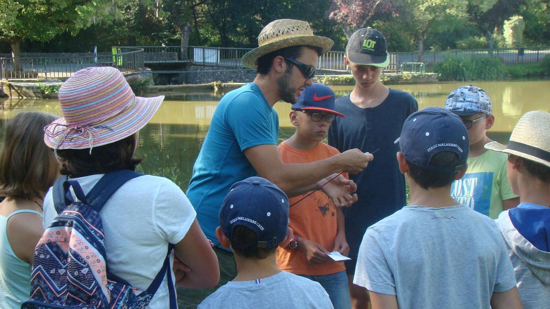 Atelier pêche nature Cazals 08.08.2019