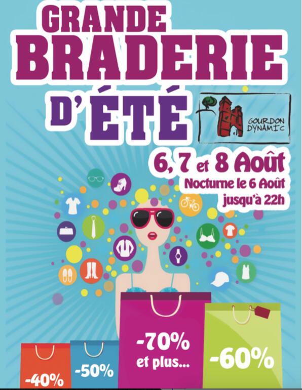 Braderie Commerces Gourdon 2020