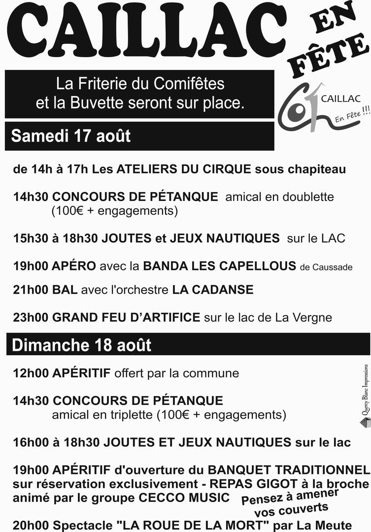 Caillac en fête