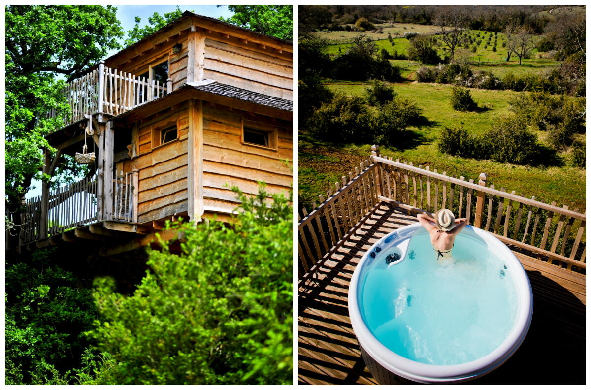 Château de Cantecor - Cabane Spa La Truffière