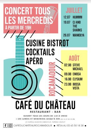 Cafe chateau concerts