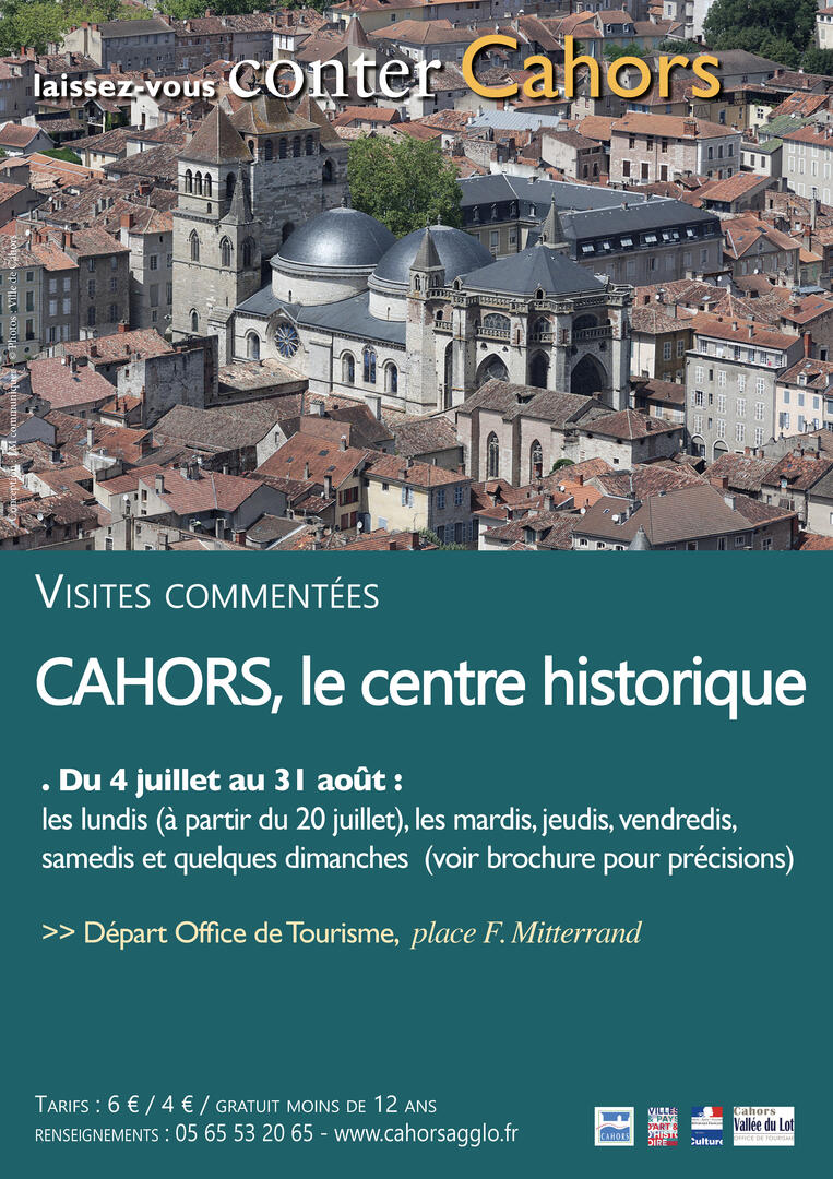 Cahors centre historique été