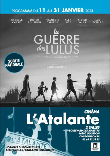 Atalante 11 01 au 31 01