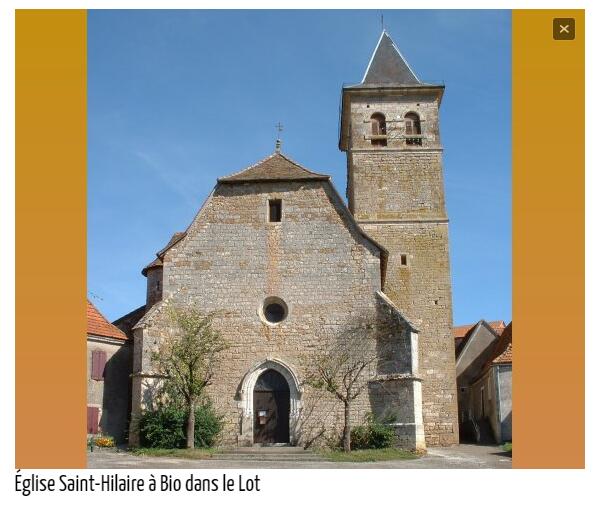 Eglise Saint-Hilaire - Bio