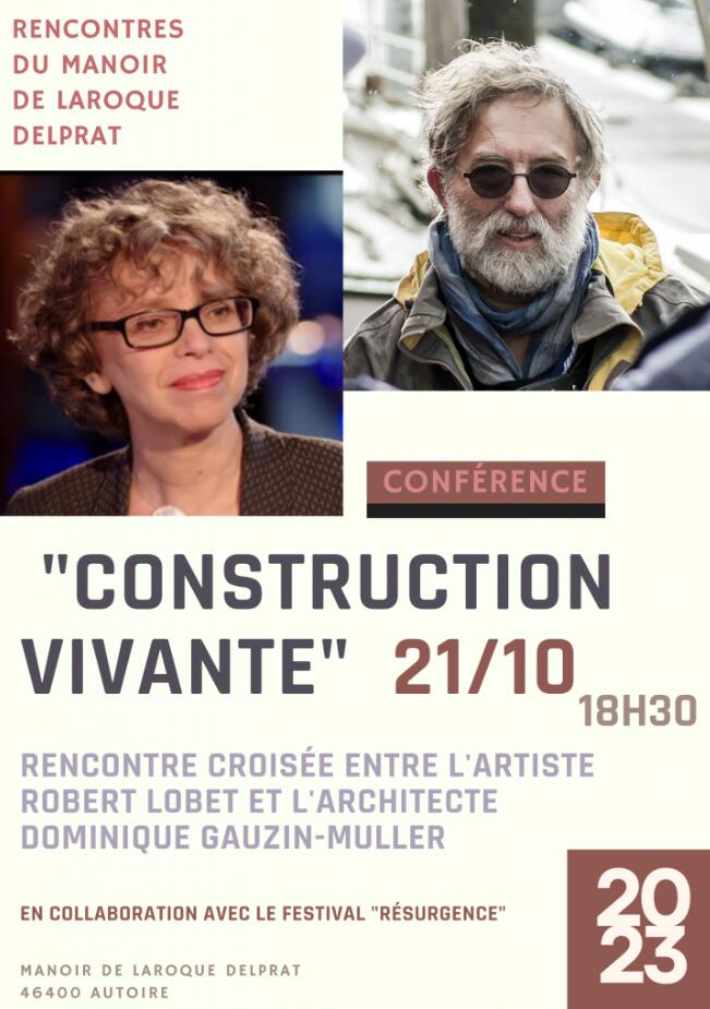 rencontre "Construction Vivante" : des rivages du Nil au Quercy