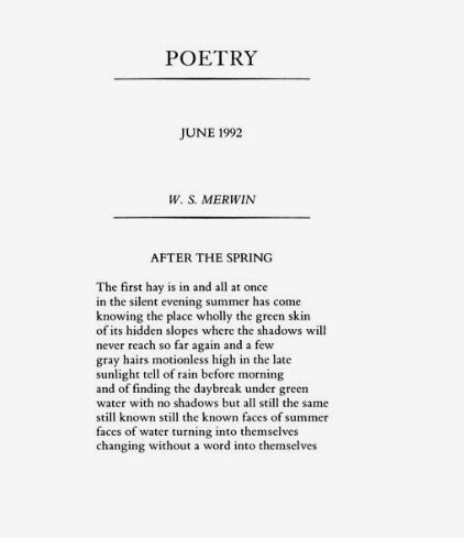 William S.Merwin