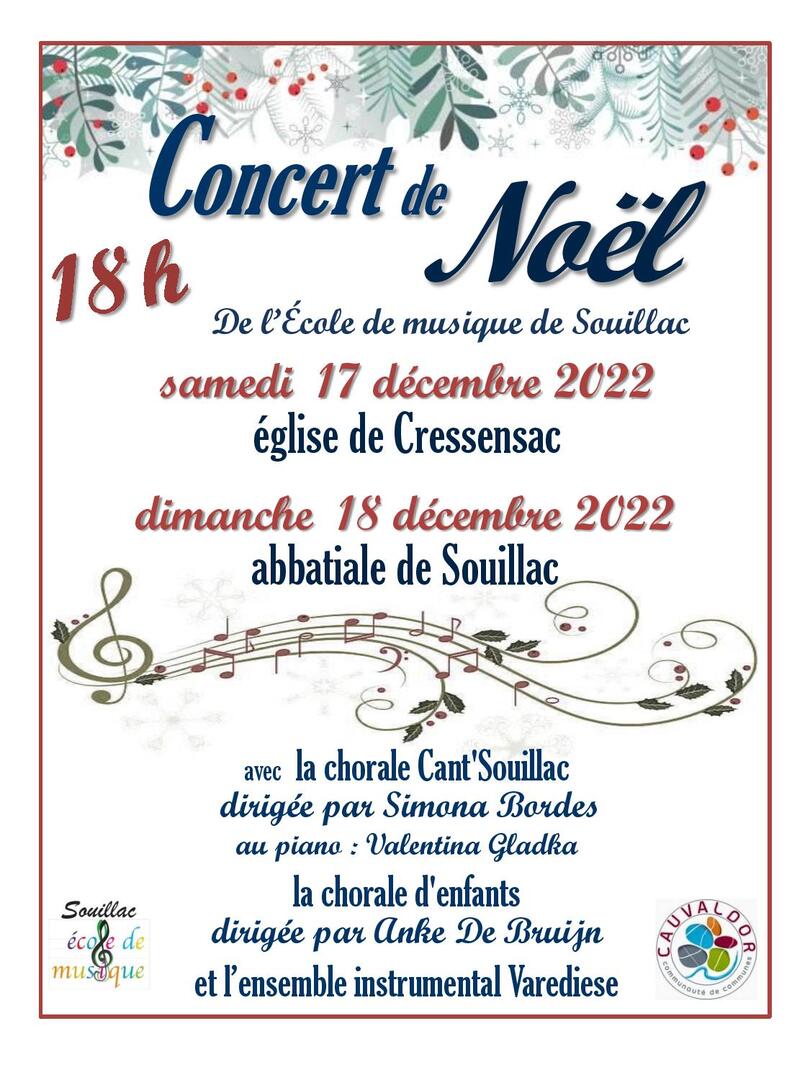 Chorale - concert de Noël 2022