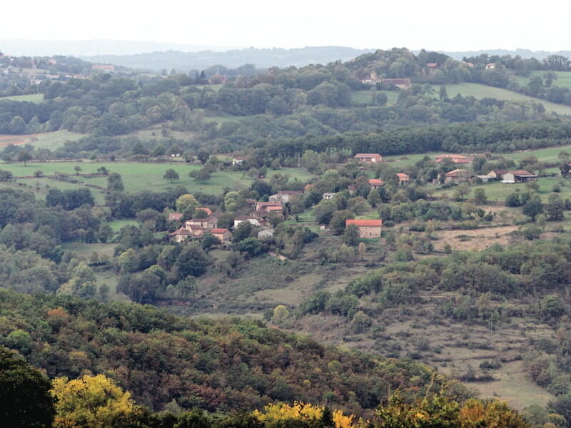Cuzac : Vue sur le Village