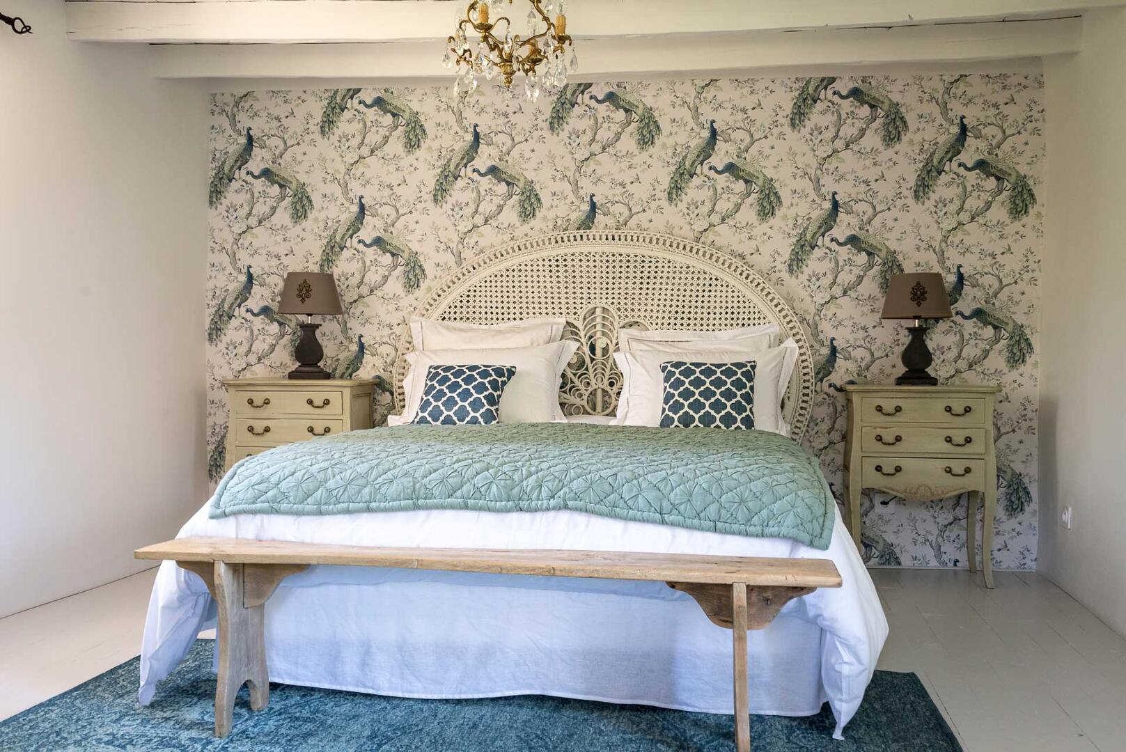 Chambre d'hôtes de charme dans un esprit campagne chic