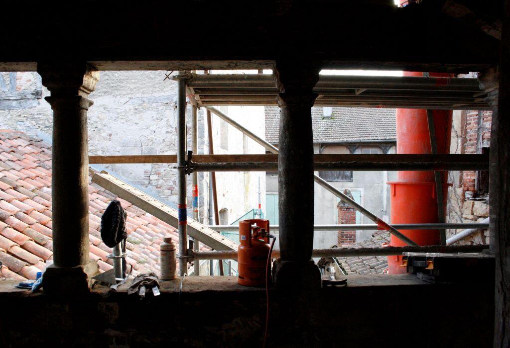 De chantier en chantier - photo service patrimoine-Ville de Figeac