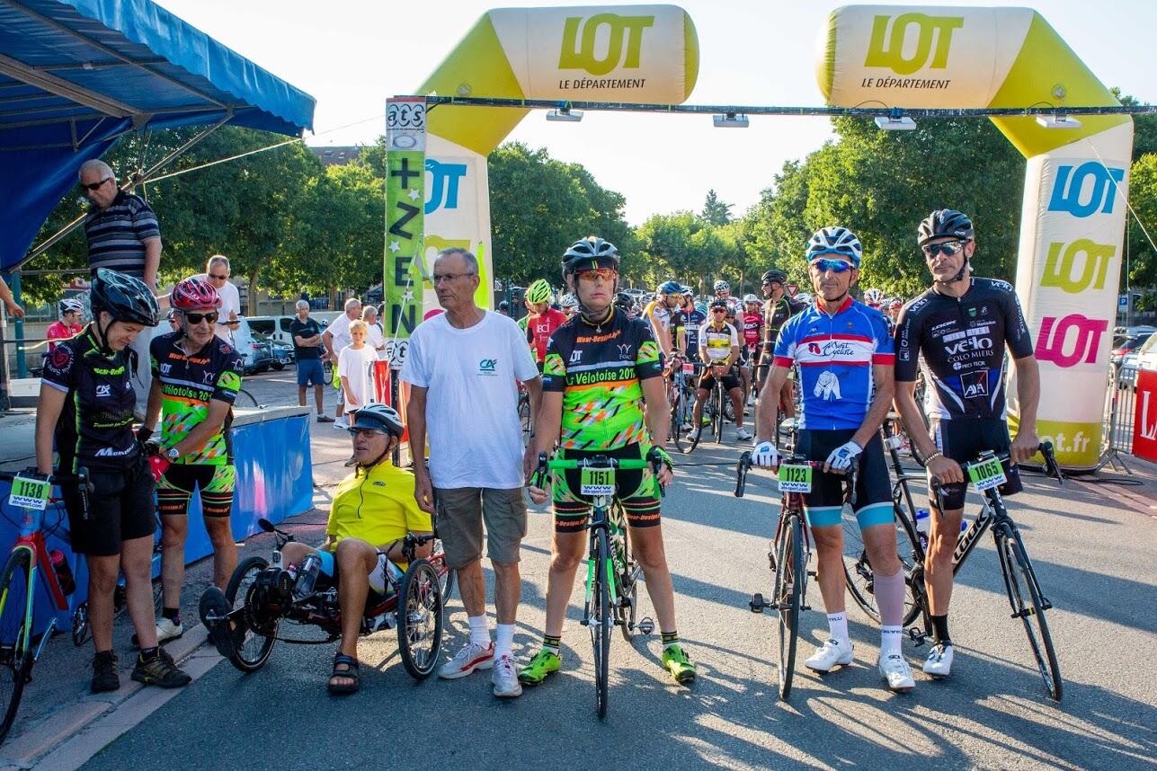 Départ vélotoise