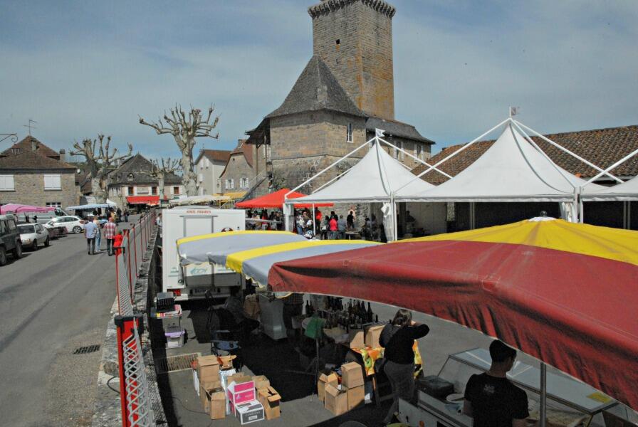 Photo marché gourmand Teyssieu
