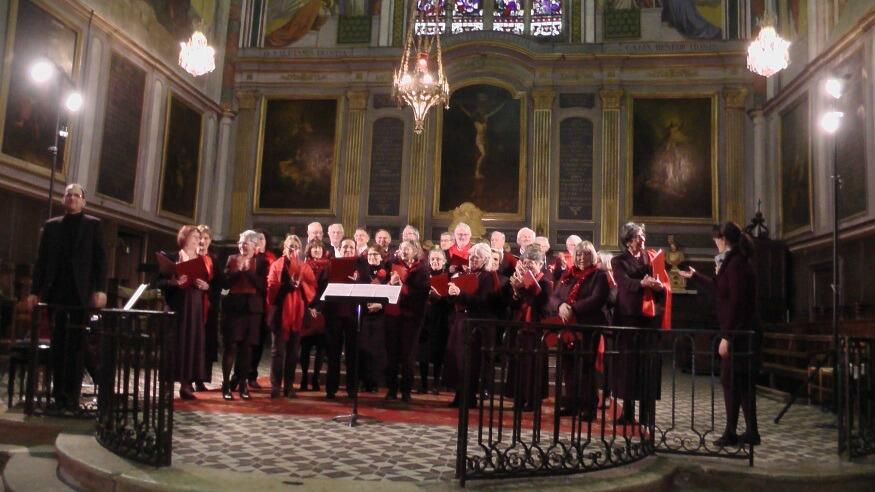 photo de l'ensemble vocal du pays de Martel