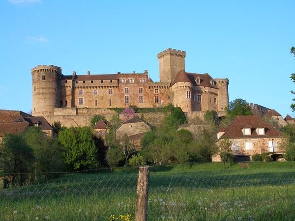 Dévouverte du château de Castelnau