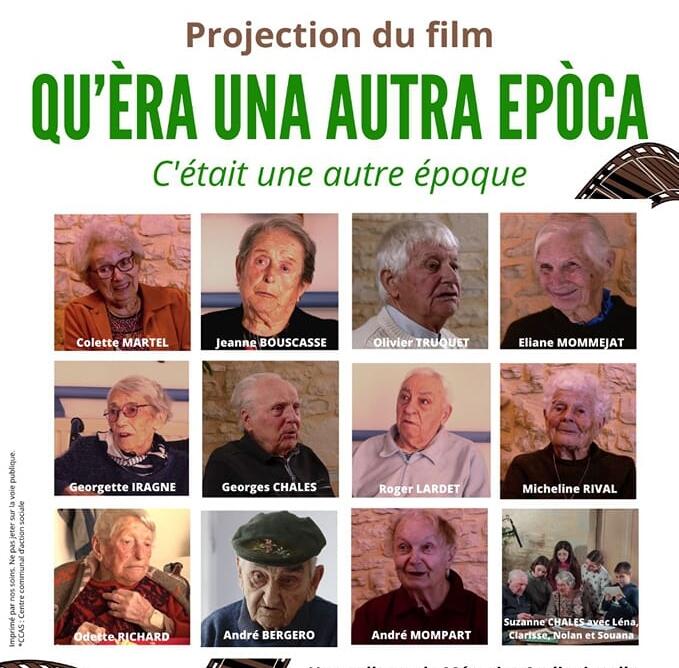 Film Qu'èra una autra epòca
