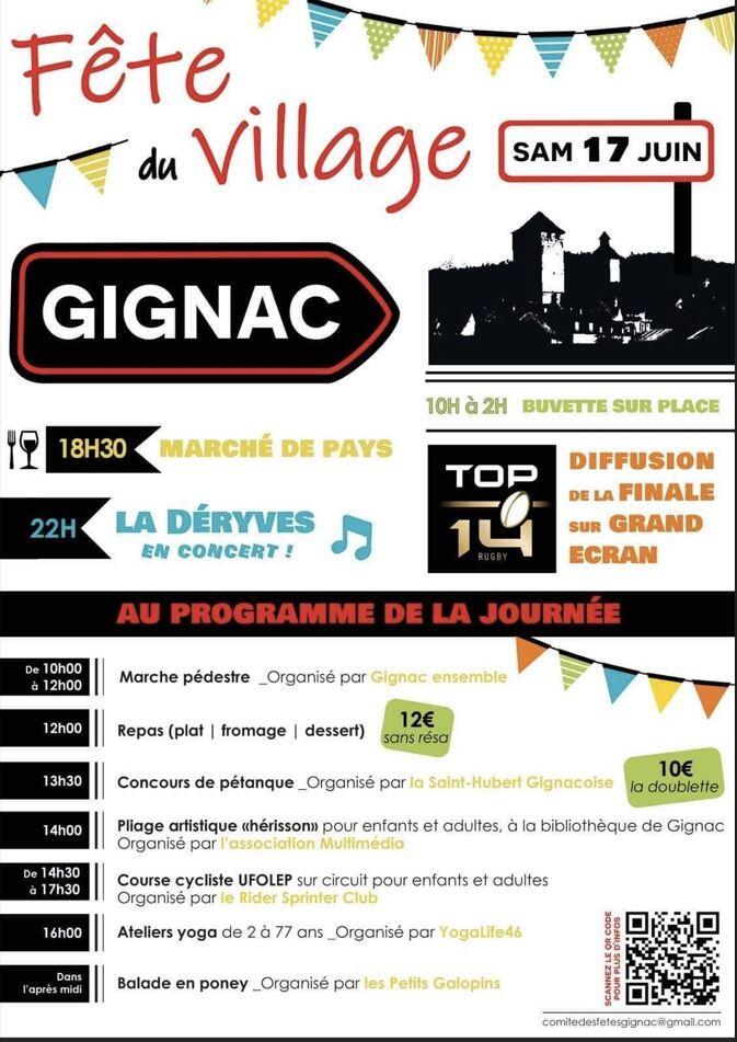 GIGNAC - Fête du Village