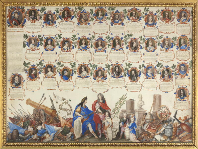 Généalogie_des_Bourbons_(Sylvain_Bonnet,_1688)