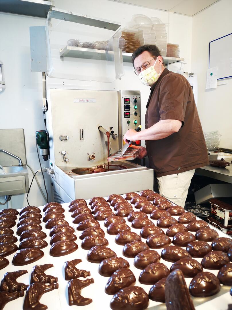 Le chocolatier, Jan Vanderborght