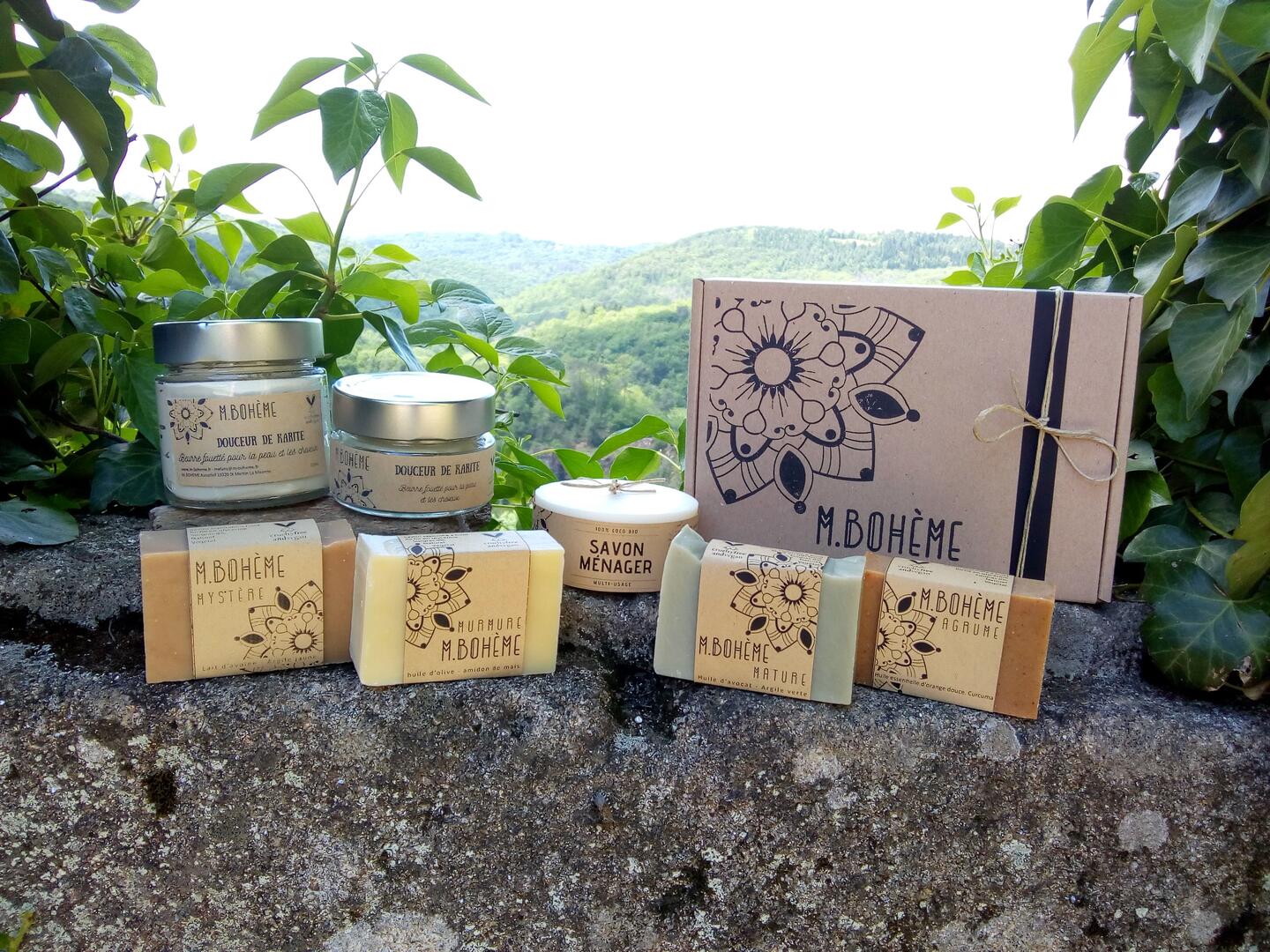 savonnerie artisanale M.BOHEME bio et vegan en Corrèze