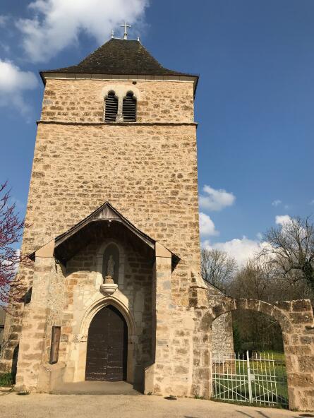 L'église Saint-Martial de Beyssac, aux Quatre-Routes-du-Lot