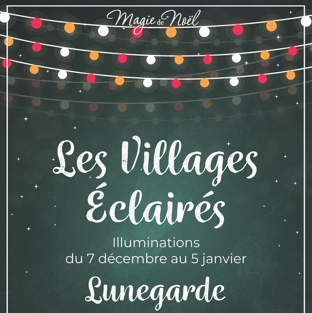 Villages éclairés Lunegarde