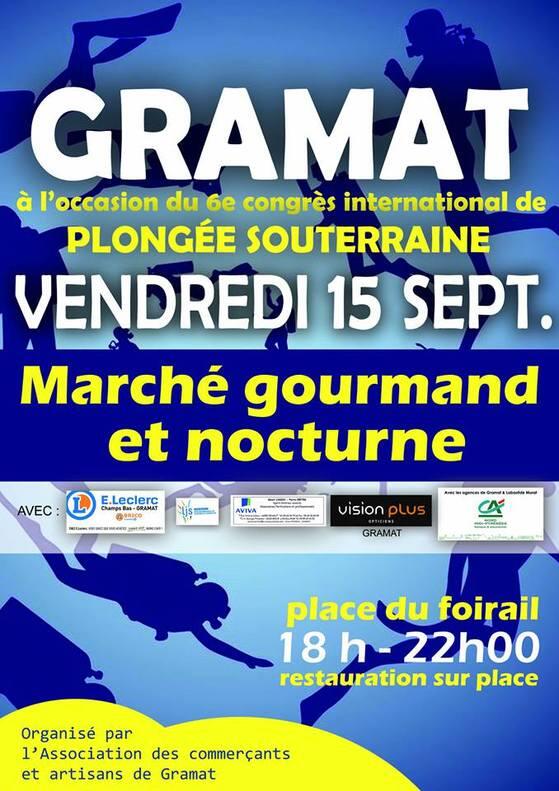 Marché gourmand et nocturne de Gramat