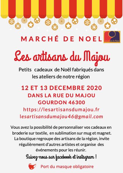 Marché de Noël des Artisans de la rue du Majou