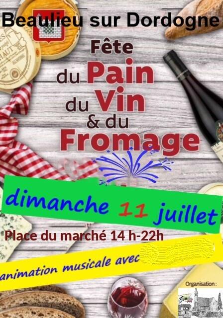 Pojet 2 fete du pain vin fromage