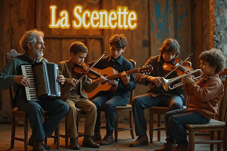 Scènette ouverte