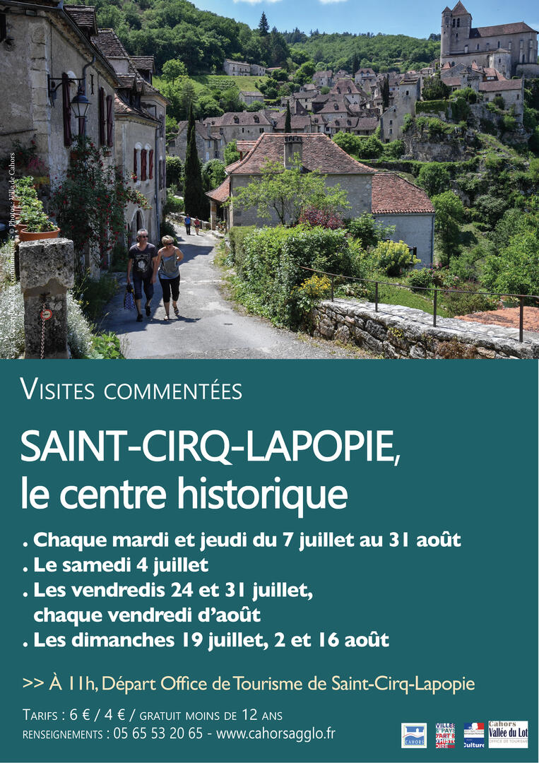 St Cirq Centre historique été