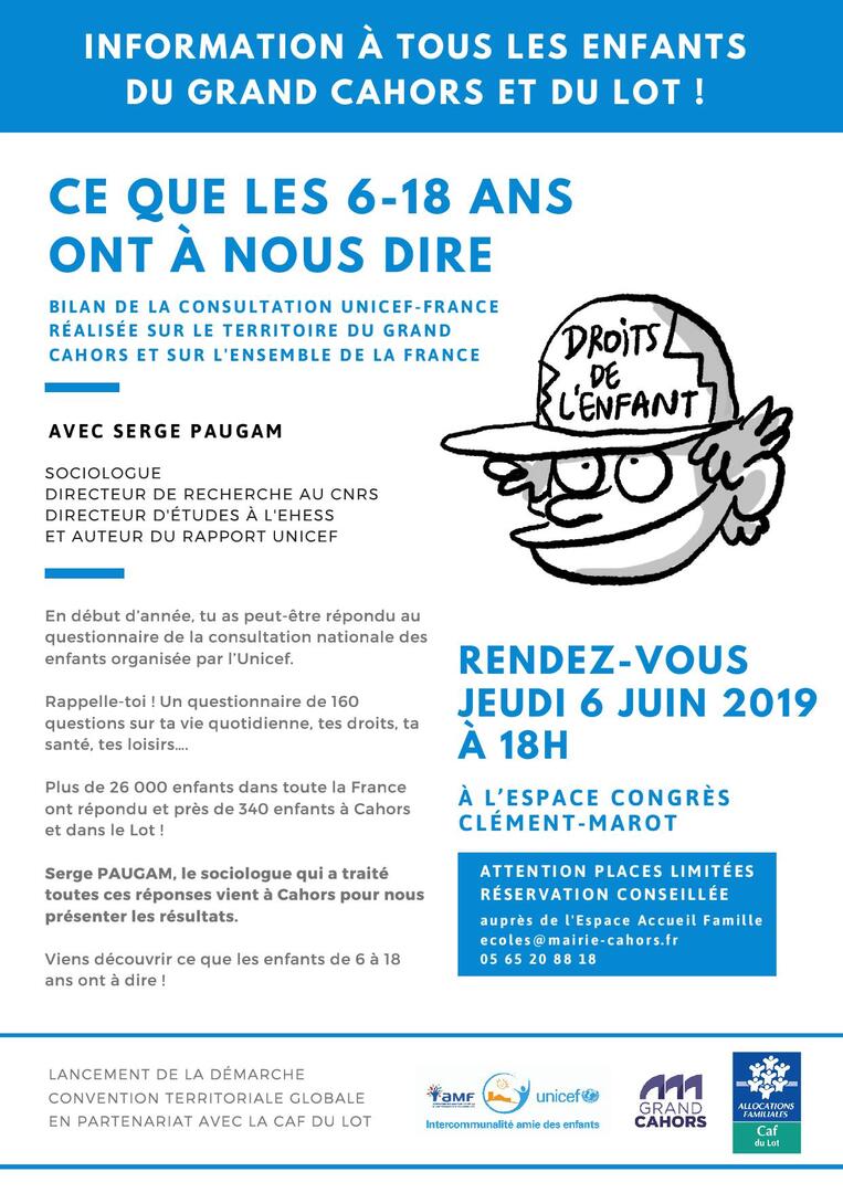 ce que les enfants ont à nous dire
