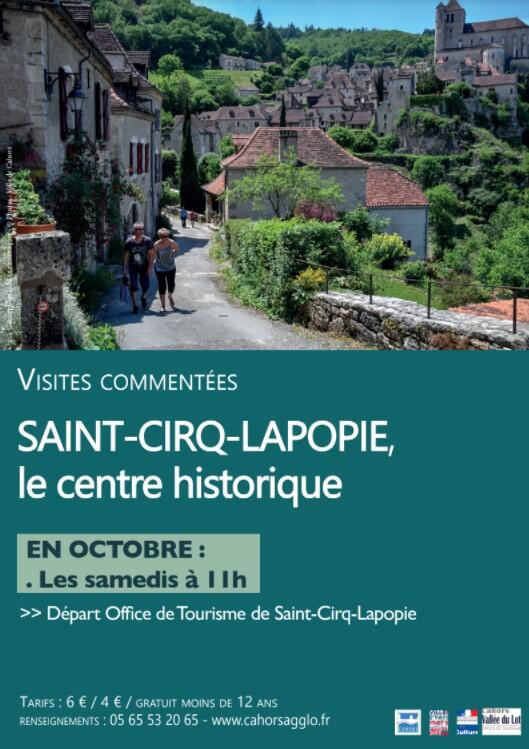 Visite Guidée St Cirq Octobre